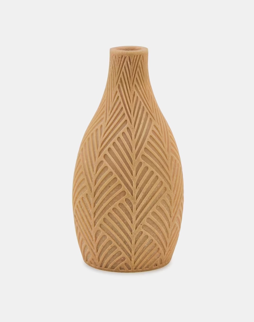 Yellow Stone Bud Vase