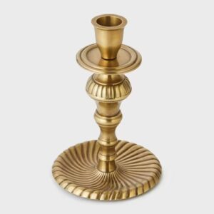 Dhaani Brass Taper Candle Holder