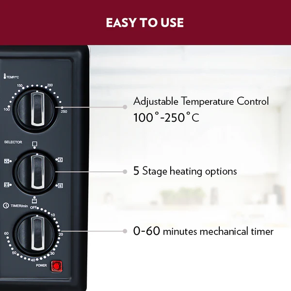 Prima Pro 30L Oven Toaster Griller(OTG), 1500W