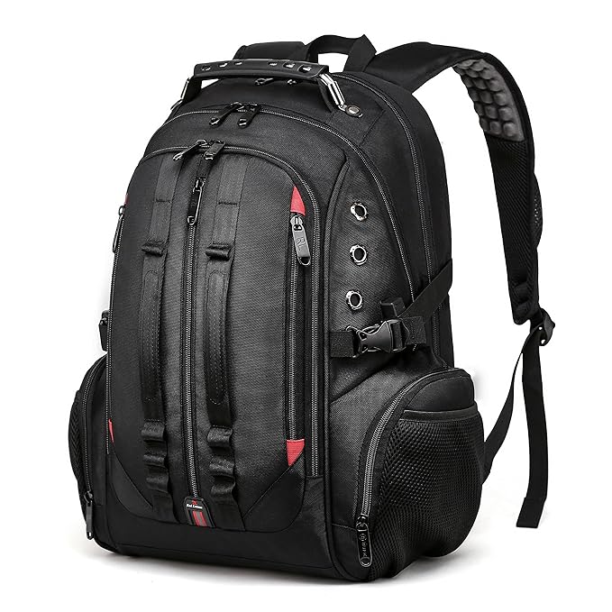 Red Lemon Swisslook Polyester Laptop Bags Backpack for Men and Women